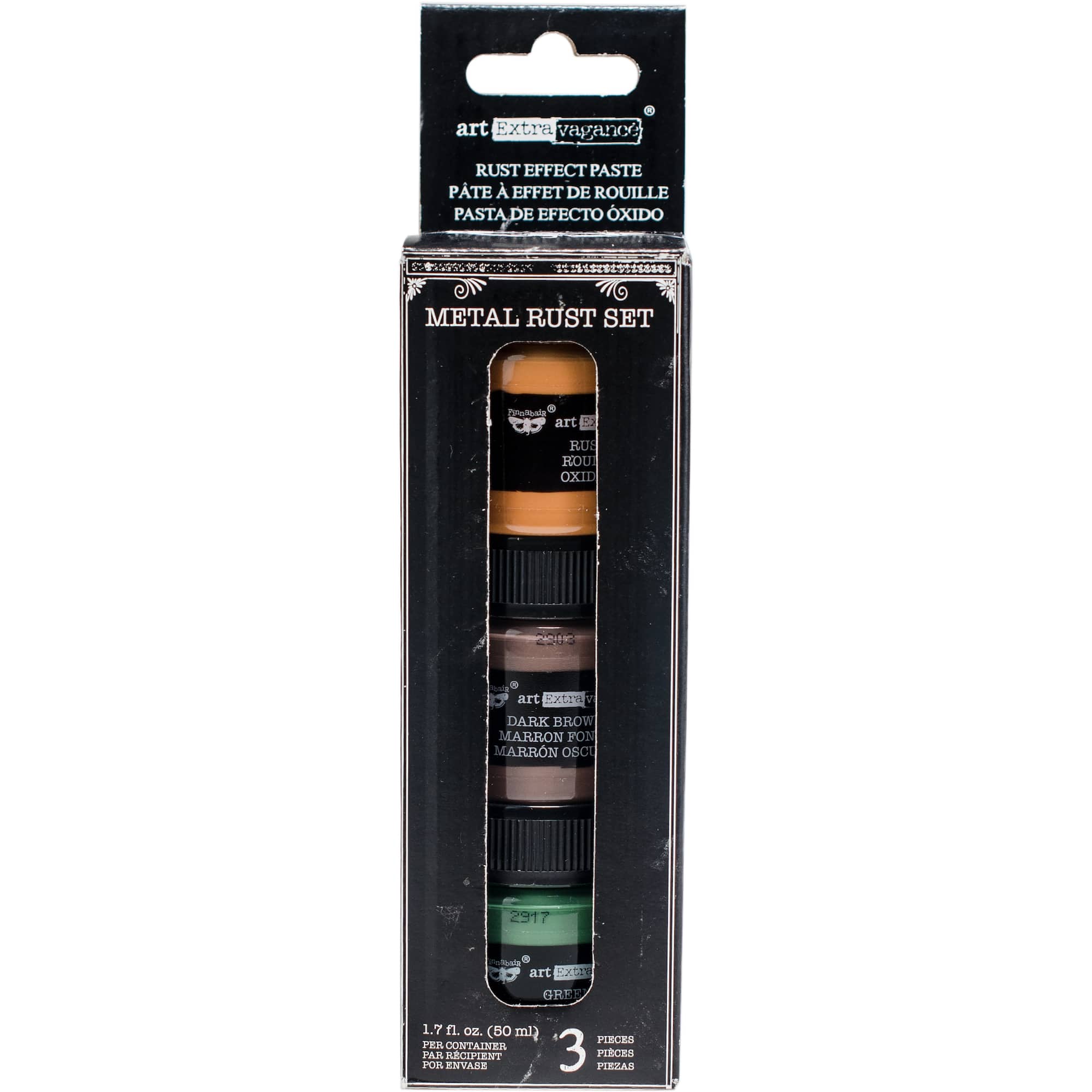 Finnabair® Art Extravagance Metal Rust Rust Effect Paste Set